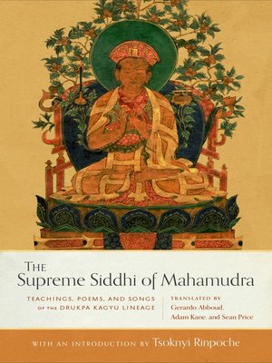 The Supreme Siddhi of Mahamudra - ebook